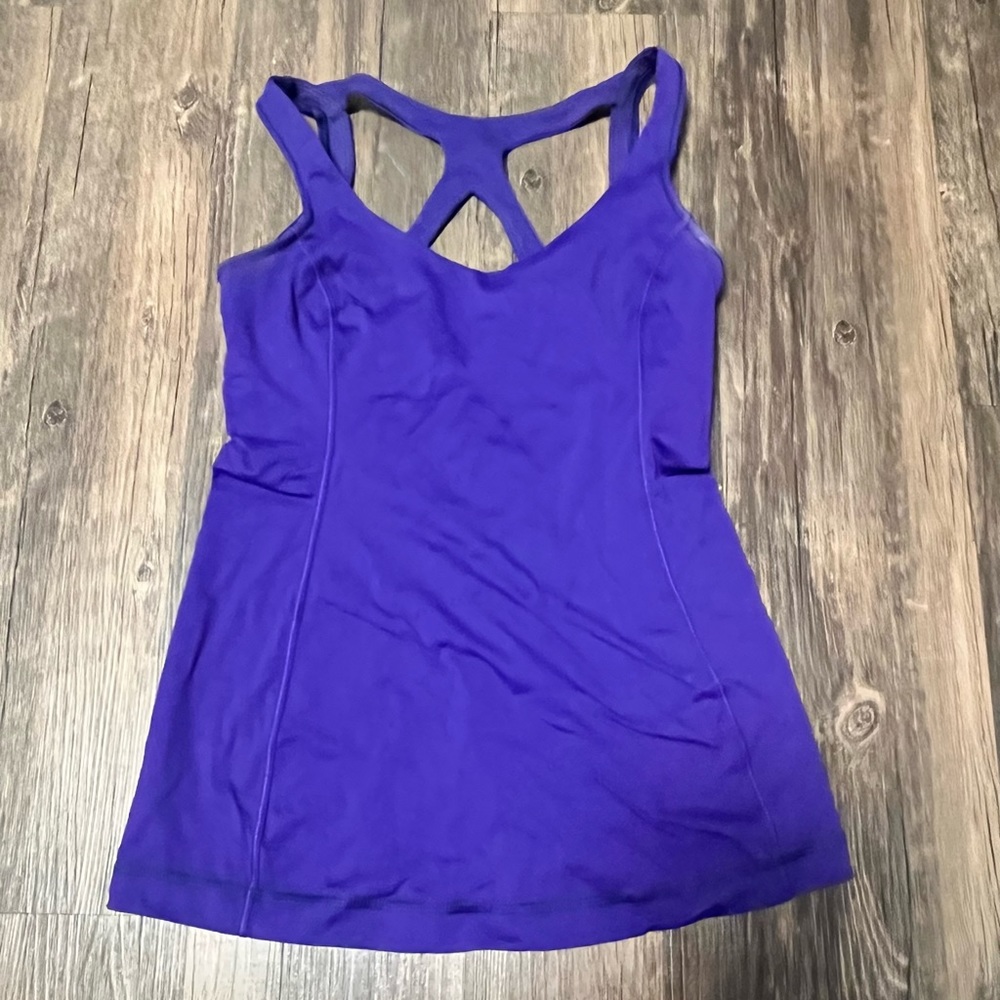 LULULEMON PURPLE TANK TOP SIZE 6